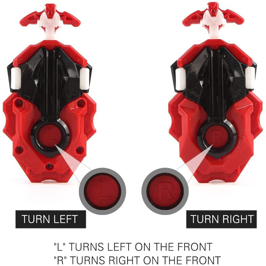 Image of DB Launcher LR Suitable for Left and Right Spins Layer System Blades with Resilient String (red)