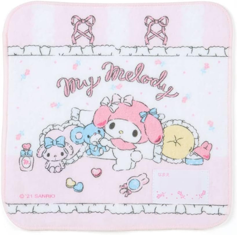 Sanrio 381209 My Melody Petite Towel (Ruffle)