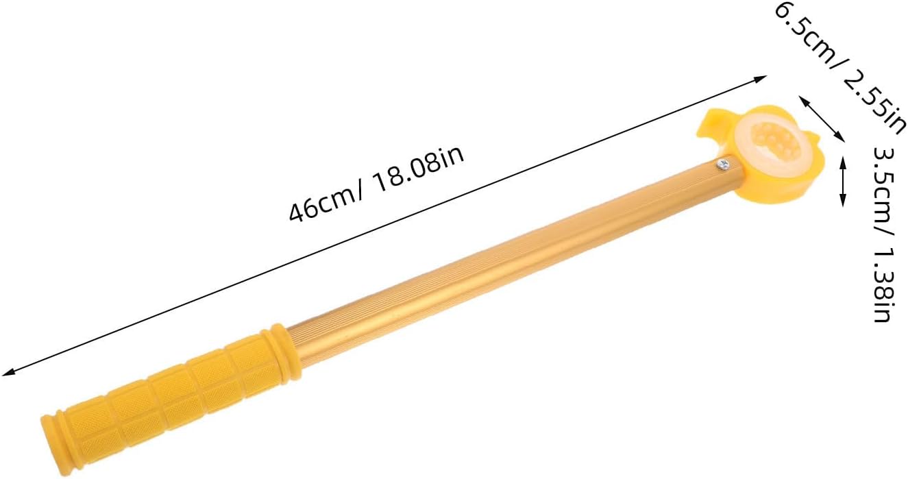 Golden Window Blind Rod with Aluminum Alloy and Plastic for High Windows