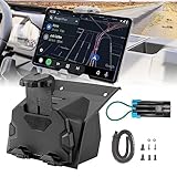 A & UTV PRO Set Tablet Holder with Seat Bypass for 2018-2025 Polaris Ranger XP 1000 Crew Diesel Accessories with Storage Box Organizer Tray, Electronic Device Phone Ipad GPS Holder Mounts