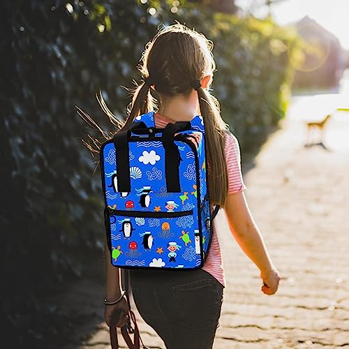 Sac à dos garçons pingouin confortable contre le mal de dos - 7