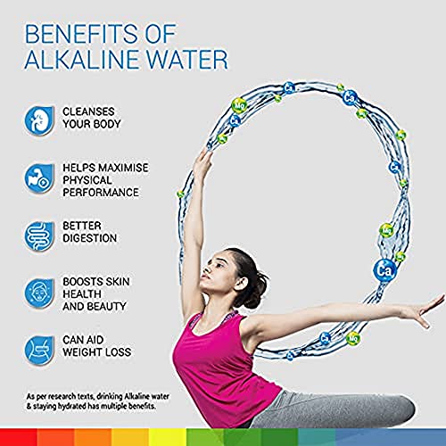 Image of Eureka Forbes Aquaguard Aura RO+AUTO UV+Alkaline+Mineral Guard+Active Carbon Water Purifier (Black & Copper), 7 Liter