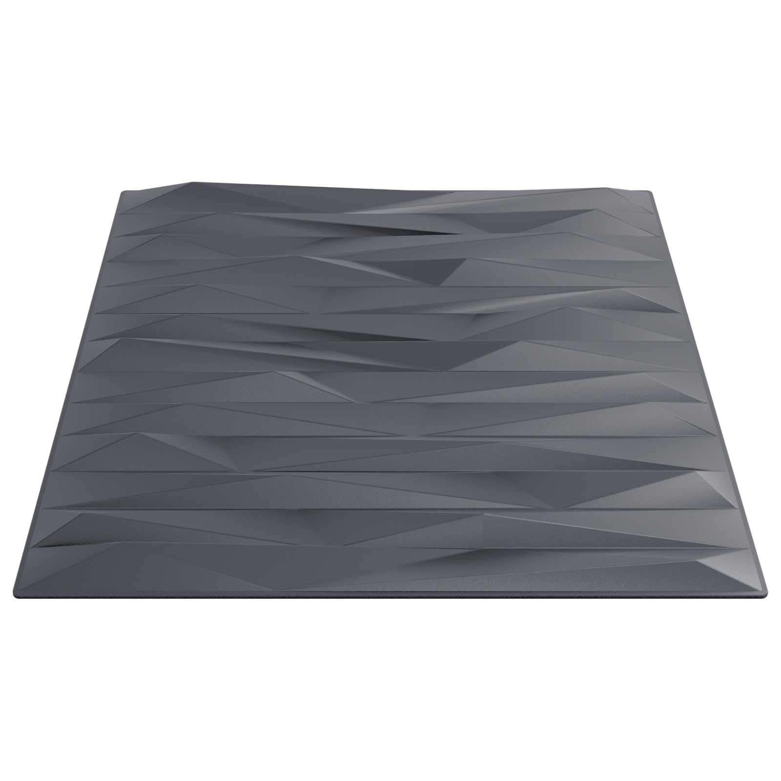 Juego de 12 paneles de pared gris piedra, 50 x 50 cm, espuma XPS 3D, decoración para interiores, dormitorio, salón, pasillo, fácil montaje, revestimiento de pared