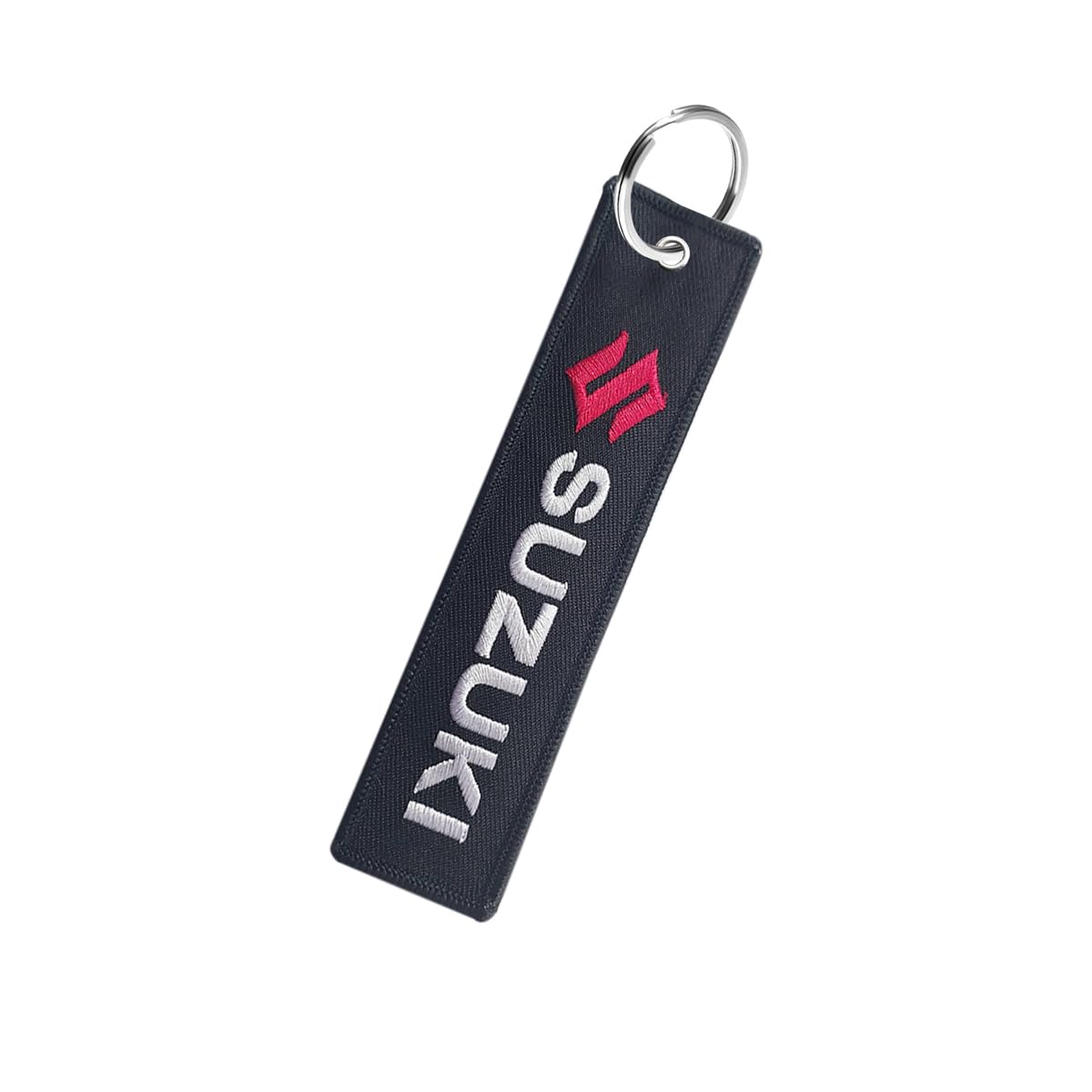 Embroidered Cloth Keychain - Premium Lightweight Key Ring for Cars, Motorcycles, and Bags, Durable Fabric Key Tag for Auto Accessories-image-10