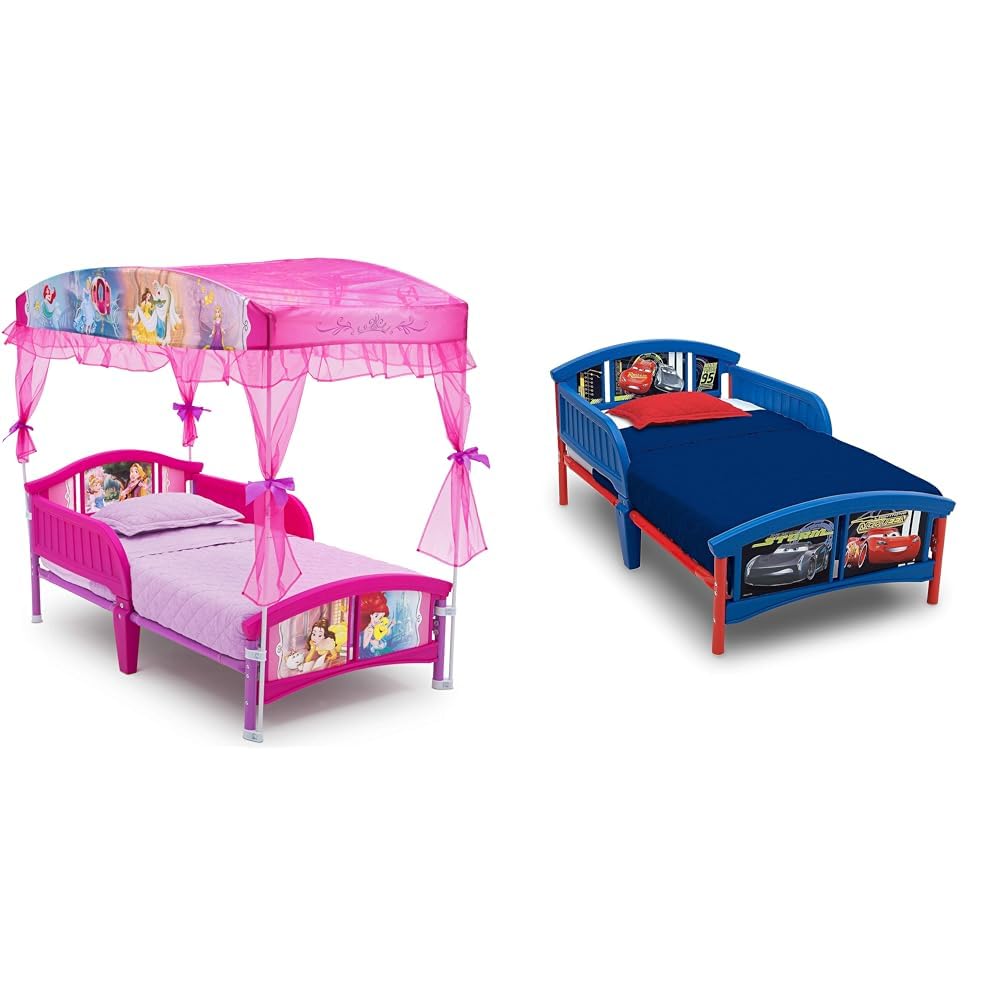 Delta Children Canopy Toddler Bed, Disney Princess