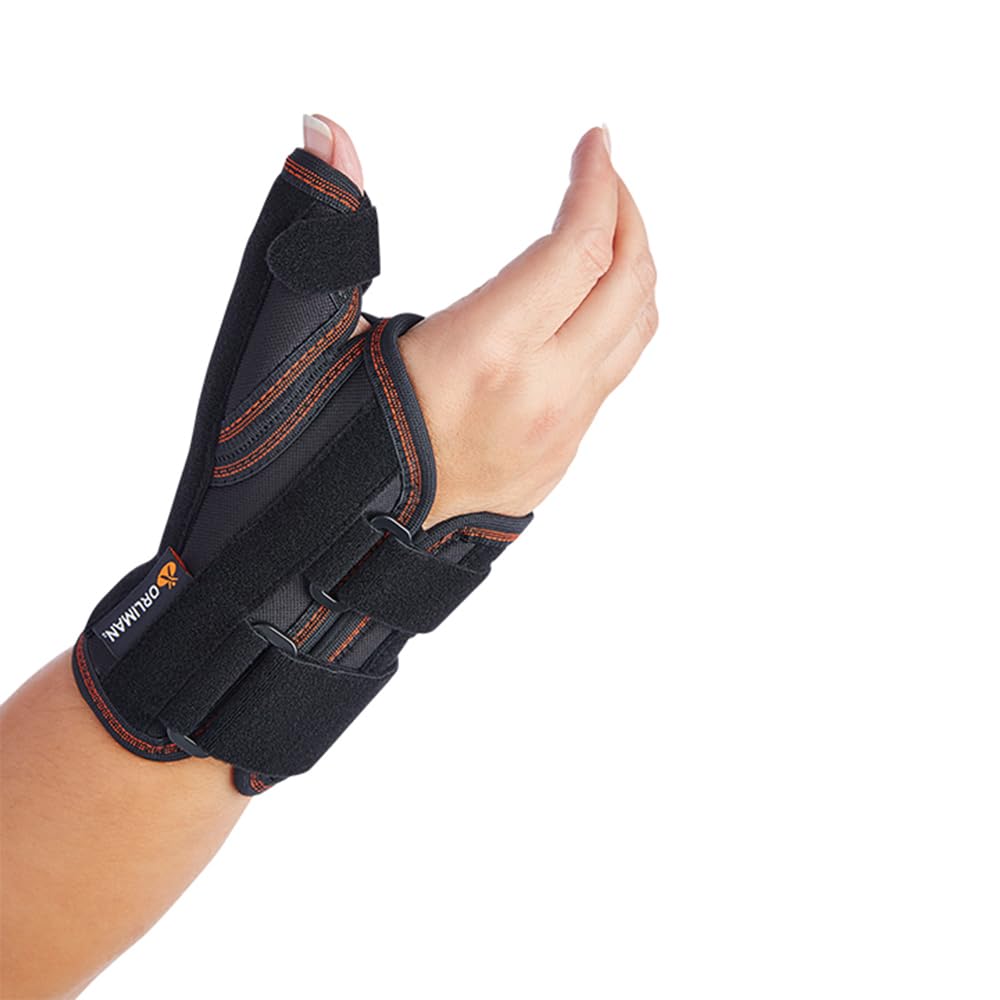 MUÑEQUERA CON FÉRULA DE PULGAR RÍGIDA OPL355 - DERECHO, 3
