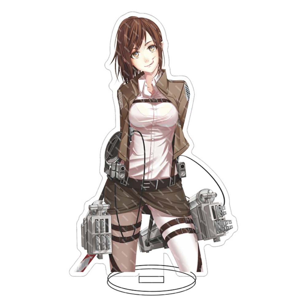 Acrylic Stand for Attack on Titan, 16cm Double sided Anime Figure Collectible Anime game Game Player or Fans Table Gift Accessories,13