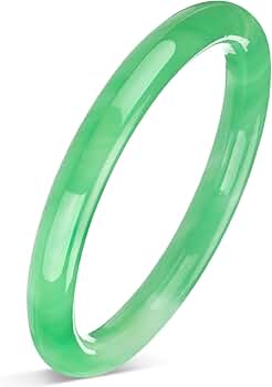 ☆綺麗！！艶やか 天然翡翠 幅11.5mm 内径56.5mm バングル★新品！ ☆綺麗！！艶やか 天然翡翠 幅11.5mm 内径56.5mm バングル☆新品！