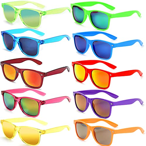 Image of Eyegla Sunglasses Bulk Party Sunglasses Pack 80s Shades Eyewear Set for Men Women 8 /10 /20 /30Pack