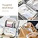 Heekaby Clothes Drying Rack Foldable, Stainless Steel Portable Clothes Rack Collapsible, Folding Clothes Rack for Indoor & Outdoor, Portable Clothes Airer for Travel (with Hooks)