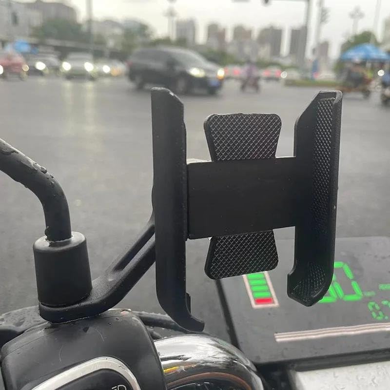 Soporte para teléfono móvil GPS y accesorios manillar de motocicleta SH300 5