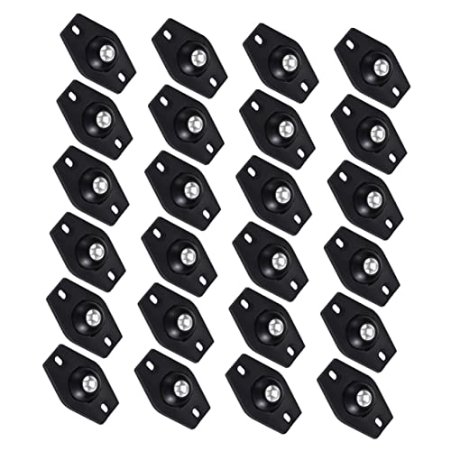 Ciieeo 24Piezas Adhesivas Muebles con Rotación de Cajas de Almacenamiento y Objetos Móviles y Fáciles de Instalar