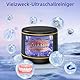 Yolemiko Ultraschallreinigungsgerät 45kHz mit UV Lampe | 20W | 230ML | Tragbar Ultrasonic Cleaner Dental Pod für Zahnersatz, Retainer, Prothesen & Schmuck