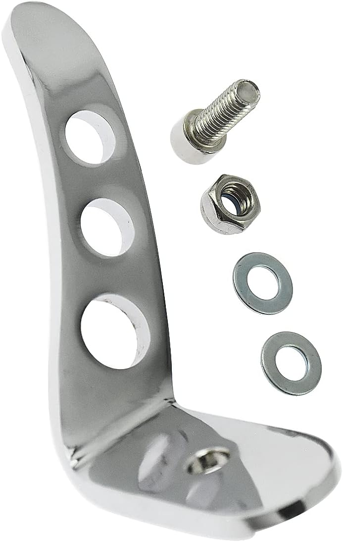 HDBUBALUS Motorcycle Kickstand Extension Jiffy Stand Extension Kit Fit for Harley Touring Road King Street Glide Road Glide FLHR FLTRU 1991-2025