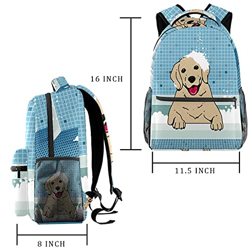 Sac à dos durable carlin au design multicolore résistant pour étudiants