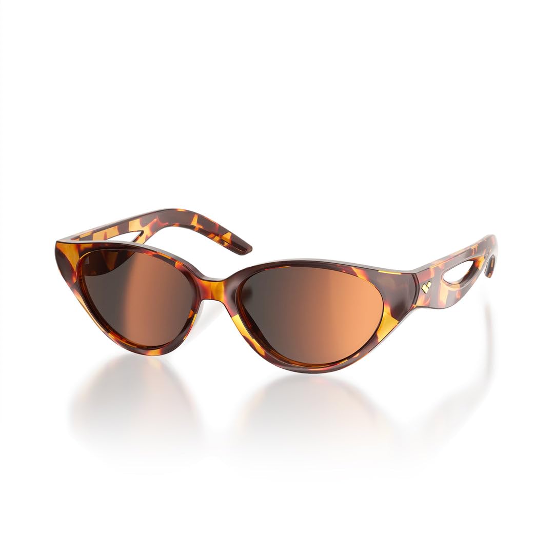 ARENA SIRENA Polaryzowane Okulary przeciwsłoneczne lifestyle, lekka oprawka, odporne na uderzenia, z ochroną UV, hydrofobową i antystatyczną powłoką, klasa optyczna 3, Made in Italy.