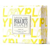 Where The Polka Dots Roam Gamer Bedding Set for Boys, Kids Gamepad Controller Cooling Bed Sheets for