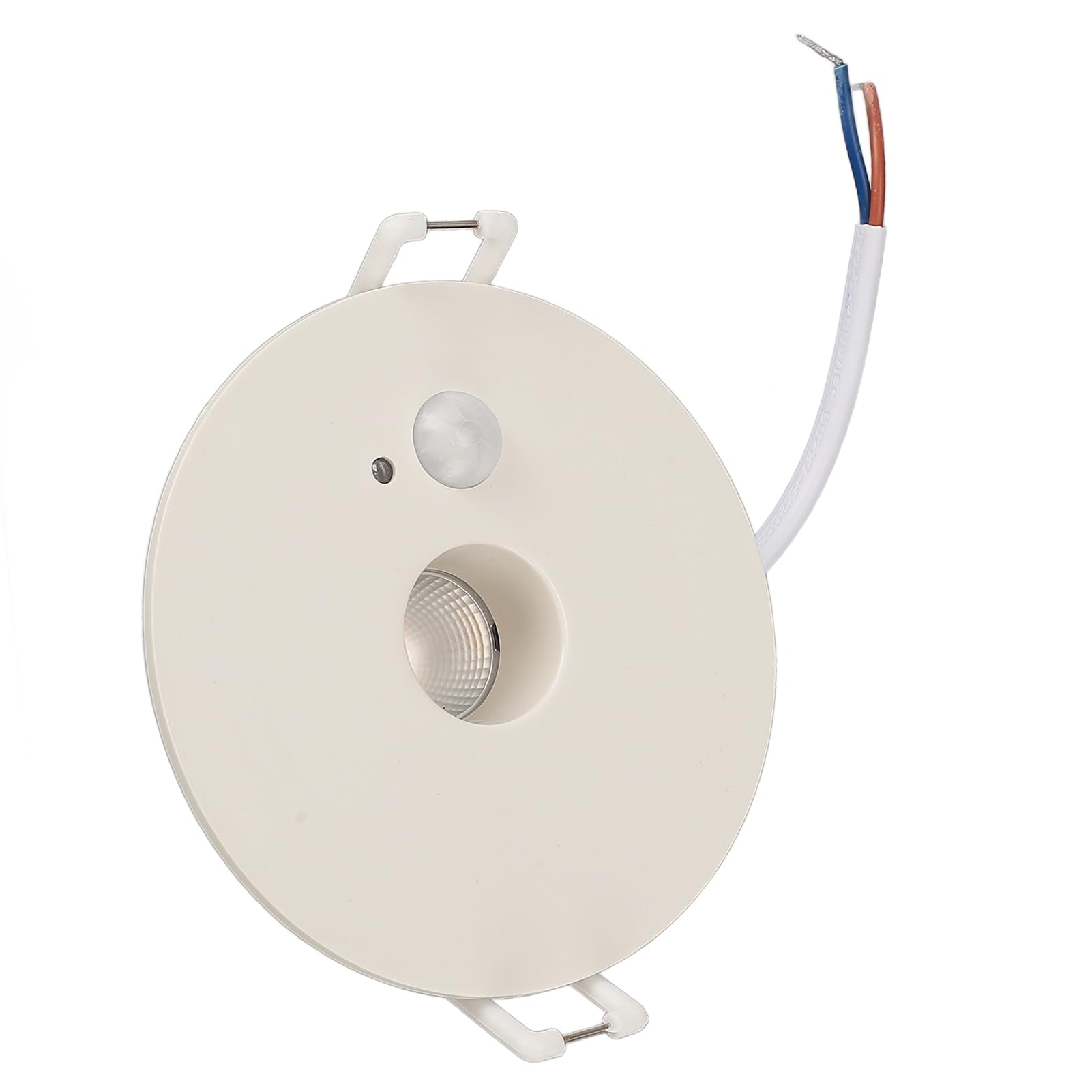 Luz de Techo, Foco Empotrable LED de 9W con Sensor de Movimiento Detección de 120° 3-6m, para Pasillo Sala de Estar Baño Garaje