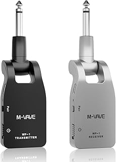 M-vave transmissor e receptor de sistema guitarra sem fio 24 ghz 4