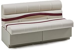 Deckmate's 55-Inch Premier Pontoon Boat Seat with Premium Comfort