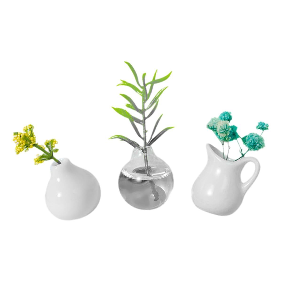 Amazon.co.jp: 冷蔵庫 マグネット 一輪挿し 花瓶 ミニセラミック花瓶