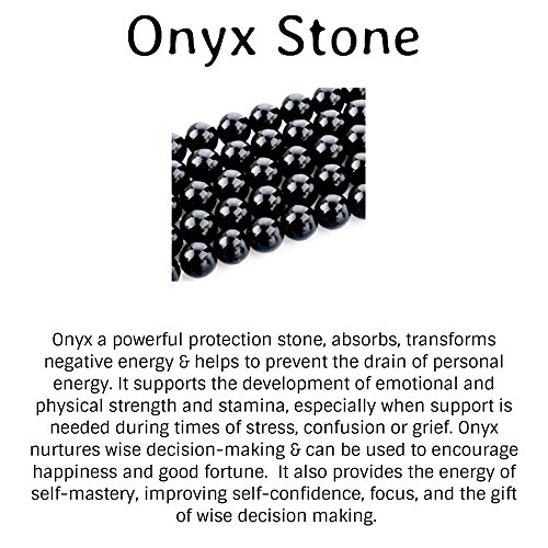 Luxuria Crystal & Onyx Stones Bracelet Jewellery
