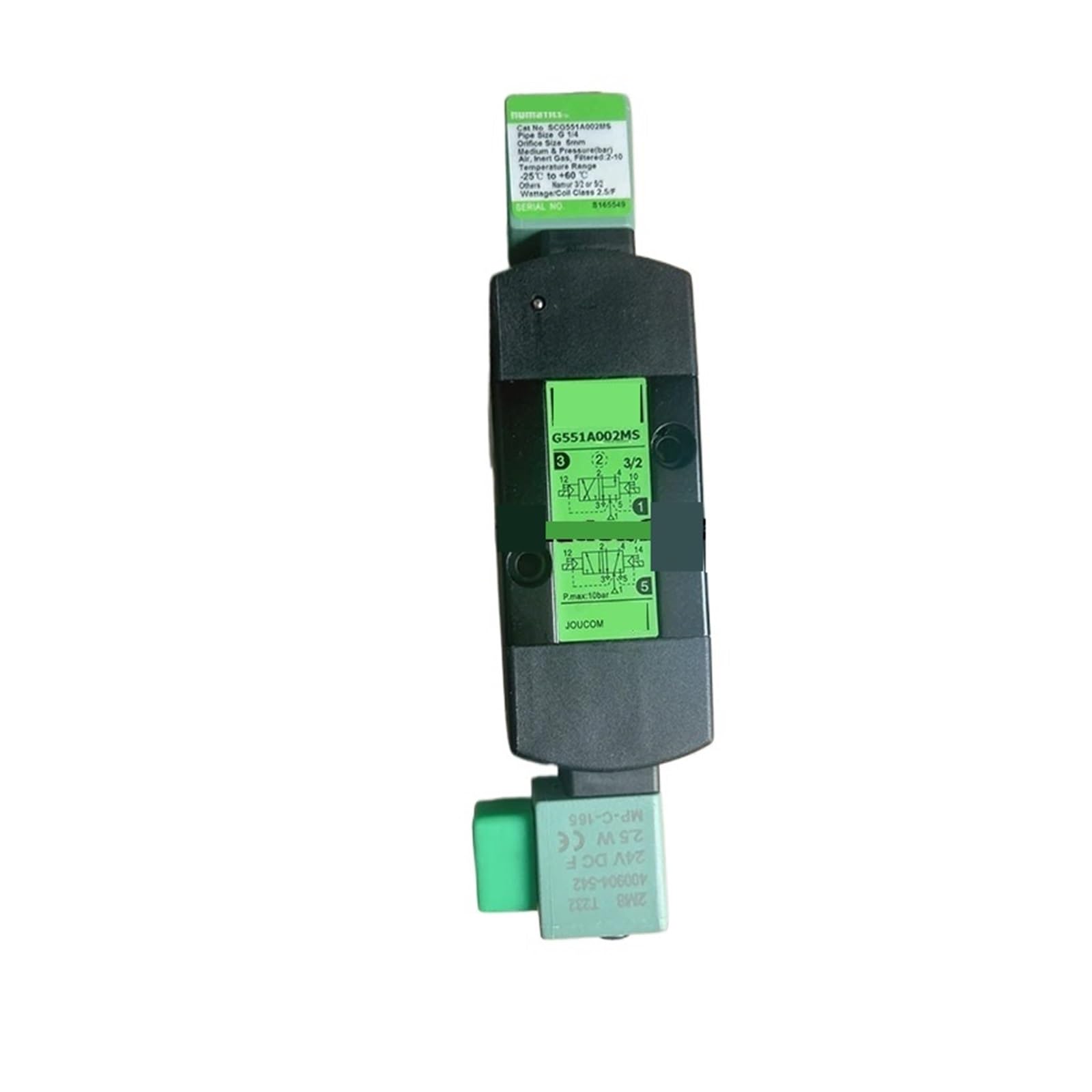 Huuoqiwy One Color Scg551a002ms Dc24v Ac220v Solenoid Valve(Ac220v)
