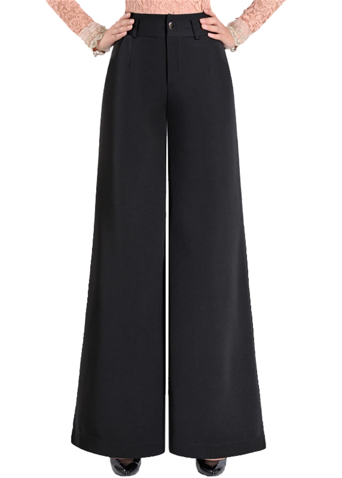 SANGTREE Womens Bootcut Wide Leg Casual Dress Pants