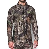 Under Armour Men's Tech Scent Control ¼ Zip, Mossy Oak Open Count (278), Small