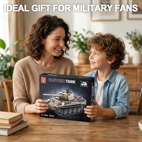 Jeu de construction de tank militaire Léopard pour des heures d'assemblage en famille - 7