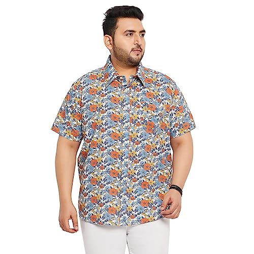 Image of Bigbanana Plus Size Men's Regular Fit Printed Shirt
