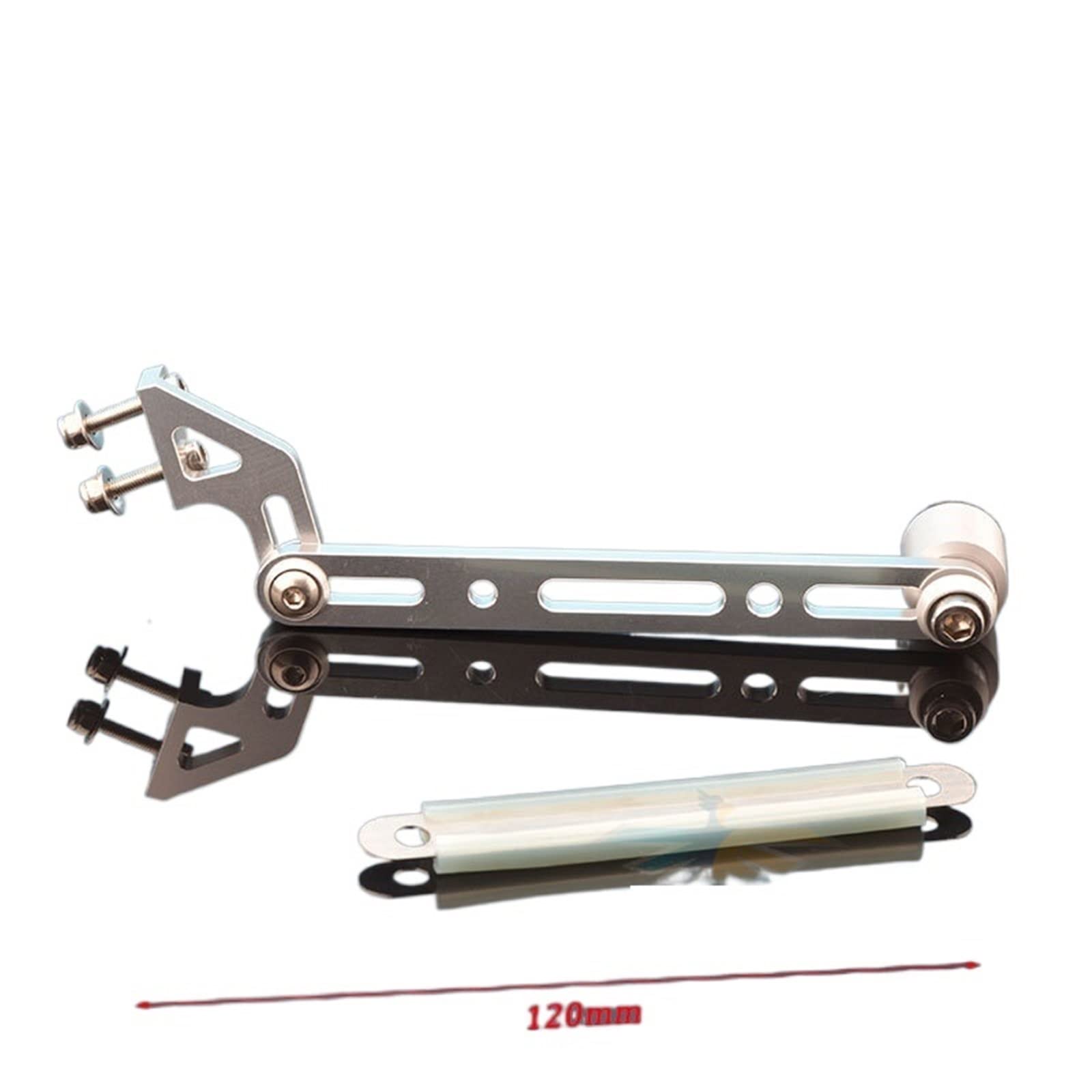 DingMotuo Silver Aluminum Exhaust Pipe Holder for Rc Boat