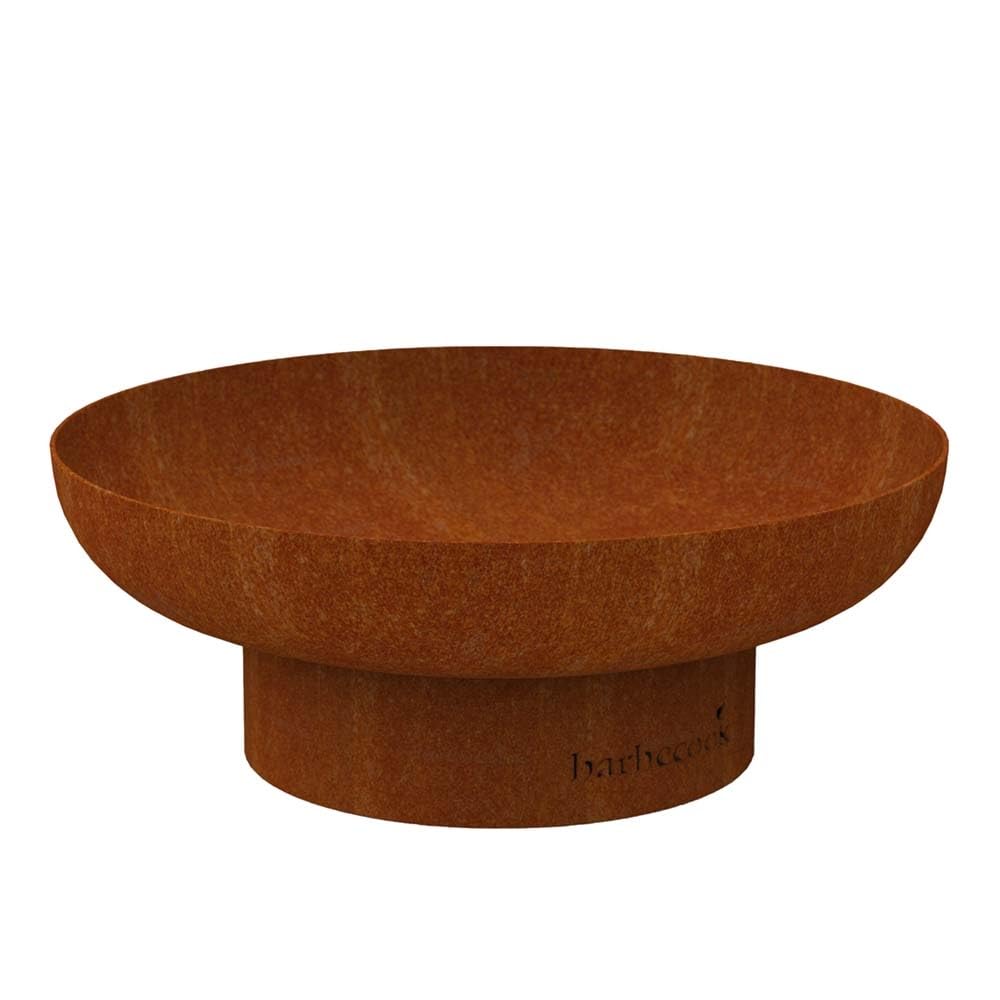 Barbecook Jack misa paleniskowa 60 cm, dekoracja ogrodowa z efektem rdzy, stal kortenowska, 60 x 25 cm
