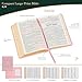 KJV Holy Bible, Compact Large Print Faux Leather Red Letter Edition Ribbon Marker, King James Version, Ballet Pink (KJV Compact LP Editions)