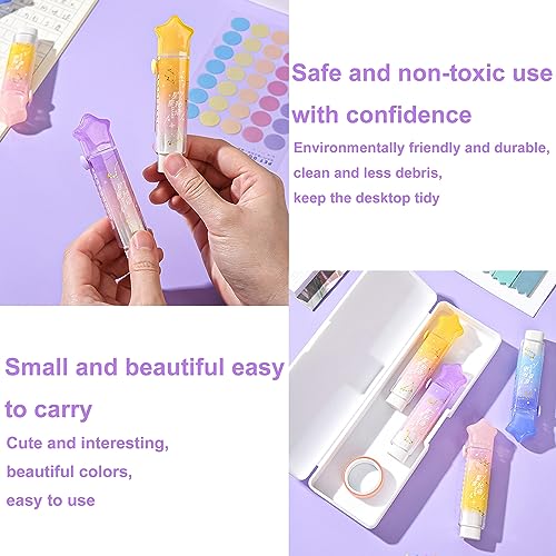 4 pezzi gomme a scomparsa per bambini Kawaii