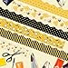 VABAMNA 84ft Bee Bulletin Board Borders Bee Classroom Decorations, Cartoon Bee Honeycomb Yellow Black Scalloped Border Trim for Teacher Back to School Suppplies Home Office Classroom Door Wall Decor