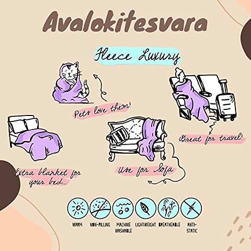 Avalokitesvara I Love You To The Moon And Back Flannel Blanket,Throw Soft Warm Fluffy Plush,Lightweight Microfiber For Bed Couch Chair Living Room 50X40 Inch For Kid #TOP6