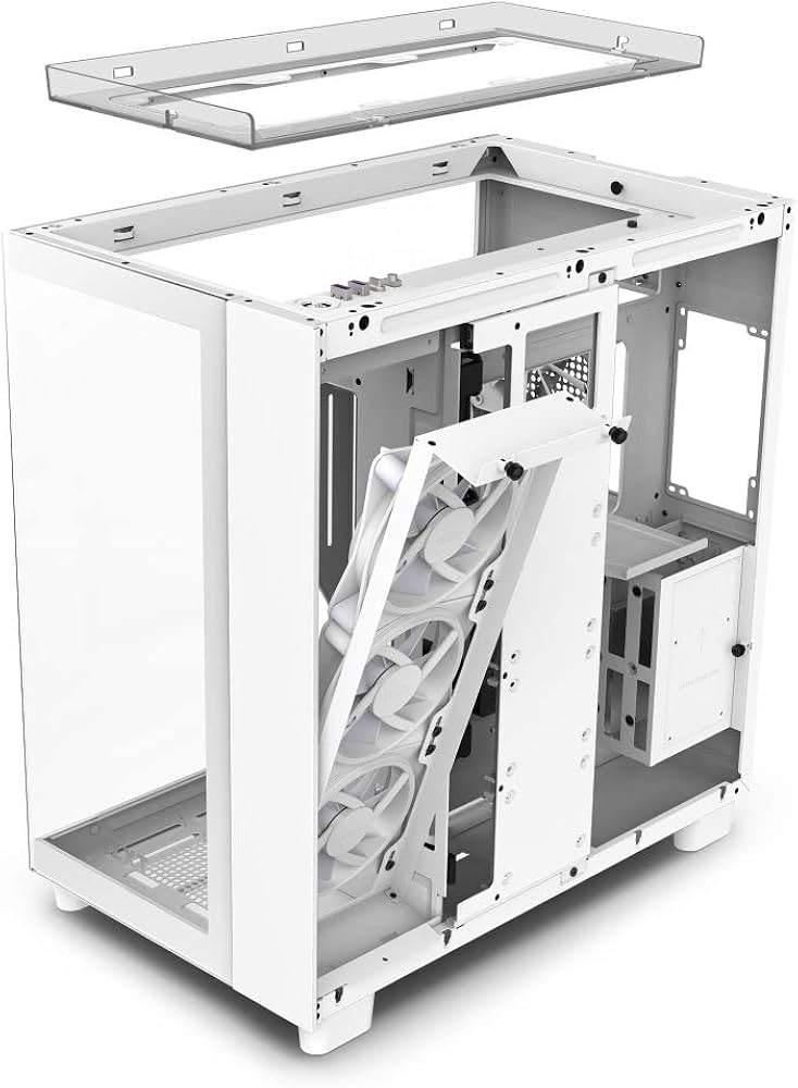 Amazon.co.jp: NZXT H9 Elite 2層構造 ミドルタワー PCケース 3面 強化