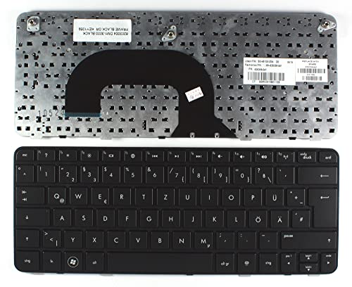Clavier PC Portable Compatible HP 626389-041 Allemande Noir Cadre Noir Keyboards4Laptops