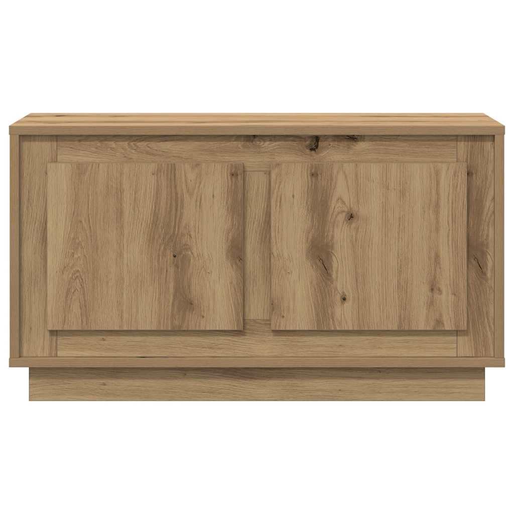 vidaXL Szafka pod telewizor 80 x 35 x 45 cm dąb artisan