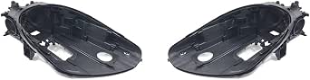 Headlight Housing Back Cover For BMW 7 Series F01 F02 (2009-2015) - Durable Polycarbonate Replacement For Left/Right Front Lamp Base