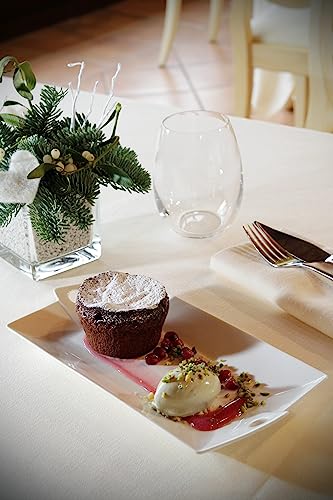 DEAGOURMET 28, Vassoio Piccolo Osiride, Porcellana...