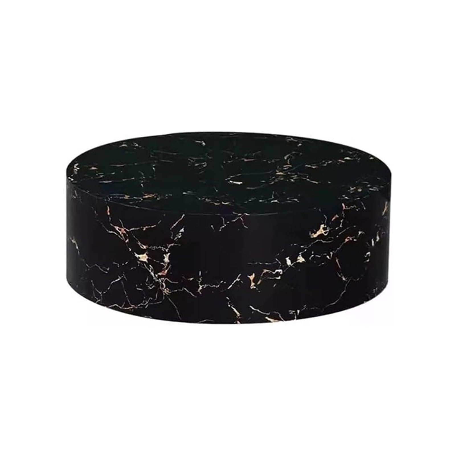 Présentoir cylindrique rond noir pour robe de mariée, vêtements et objets de collection