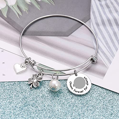 Image of TzrNhm Blossom Family Bracelet, Gift for Mother, Sister, Aunt, Girlfriend, or Best Friend, BFF Jewelry for Daughter-in-Law, Birthday, Anniversary, or Everyday Wear, Stainless Steel Design