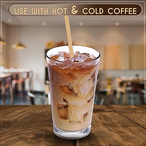 Perfect Stix PSCDS300-1000CT Premium Wooden Coffee Stirrer Sticks thumb #4