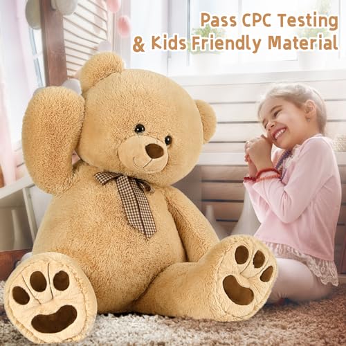 Maogolan S-BEAR 110 43 Inch Giant Teddy Bear Stuffed Animal thumb #3