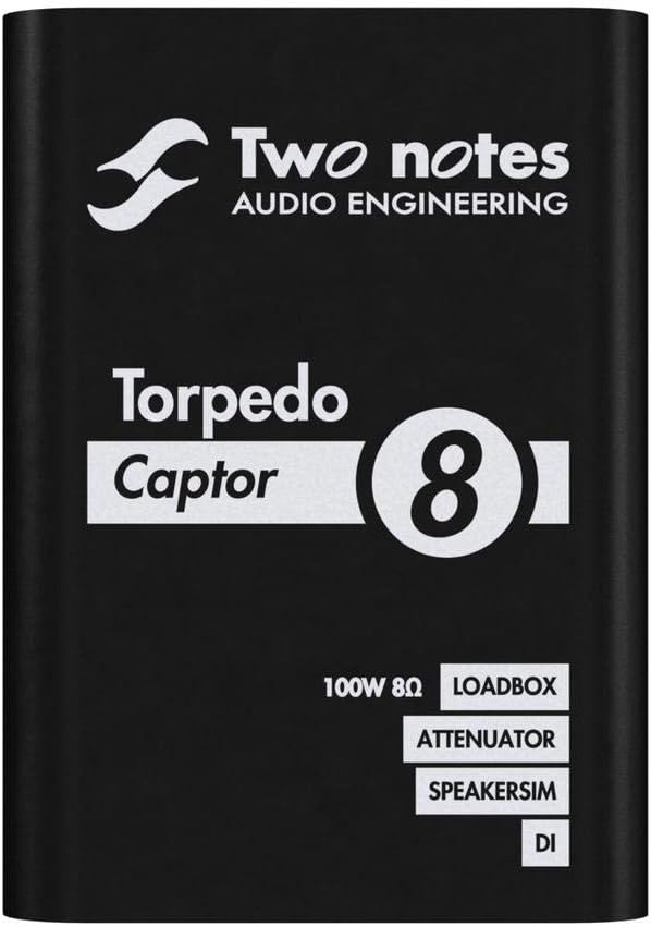 Two Notes Torpedo Captor 8 Compact Loadbox and Amp DI