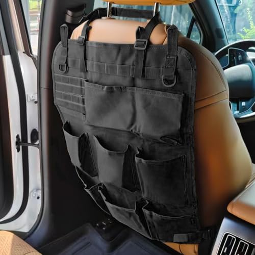Car-Backseat-Organizer-Oxford-Car-Seat-Back-Protector-Black Car Backseat Organizer, Oxford Car Seat Back Protector, Black - Image 1