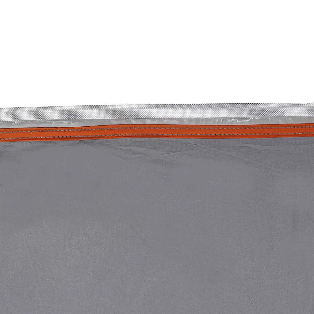 Genérico Tienda para portón Trasero Gris y Naranja 190 x 150 x 185 cm,Deportes,Actividades al Aire Libre,Camping y Senderismo,Tiendas de campaña,42001073