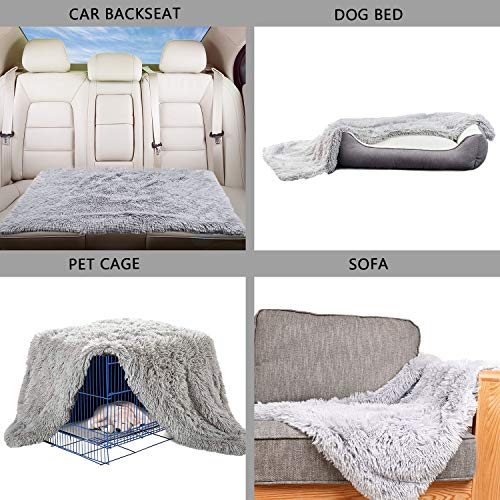 Dog Cat Bed Fleece Blanket Cover for Pets, Fluffy Shag Dog Pet Throw Blanket for Small, Medium Dogs, Cats, Multiple Use… - Image 6